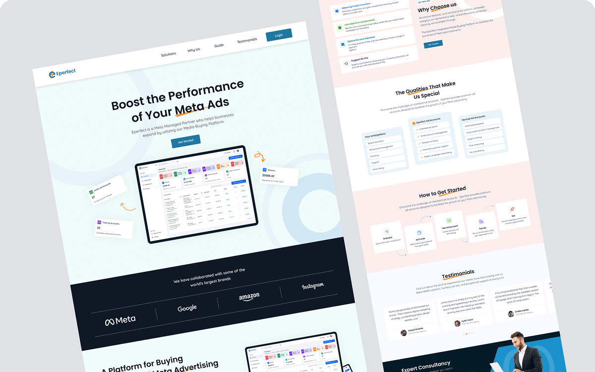 Eperfect - Website Development - Image 2