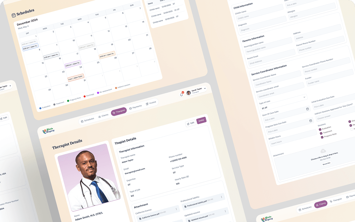 Little Legacy - Electronic Medical Record (EMR) Development - Image 1