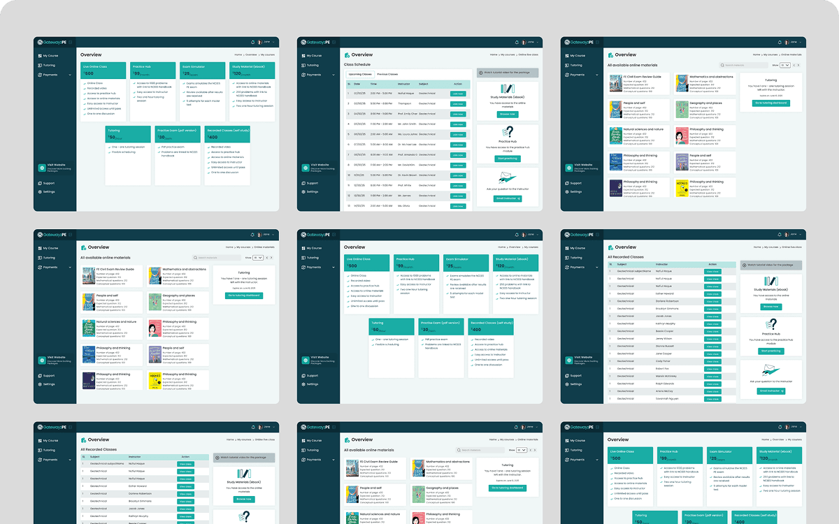 LMS  Student Portal Development - Image 2