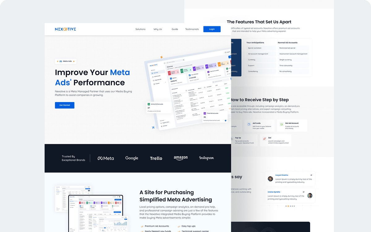 Nexotive - Website Development