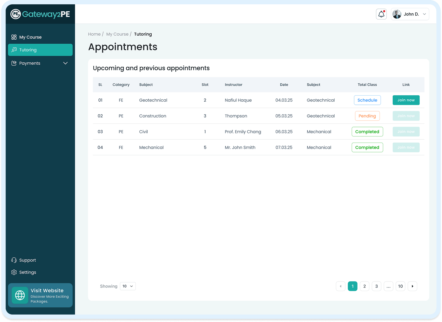 Dashboard UI - Role-based access and team collaboration tools